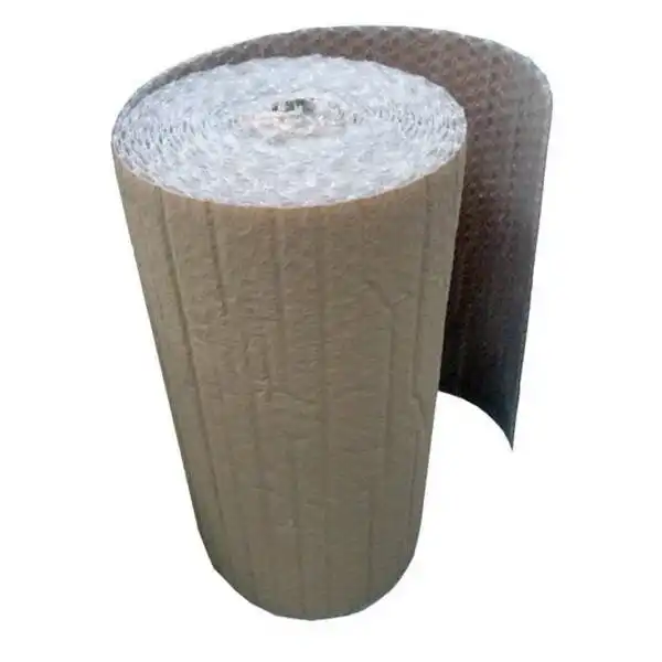 Kraft kağıtlı balonlu naylon ile eşya paketleme