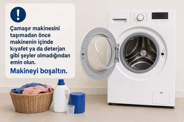 Çamaşır makinesi taşıma