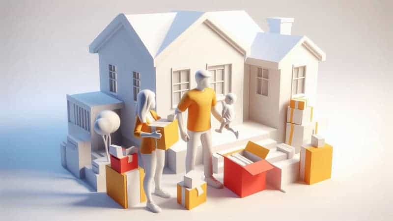 Taşınma sonrası düzenli paket açma