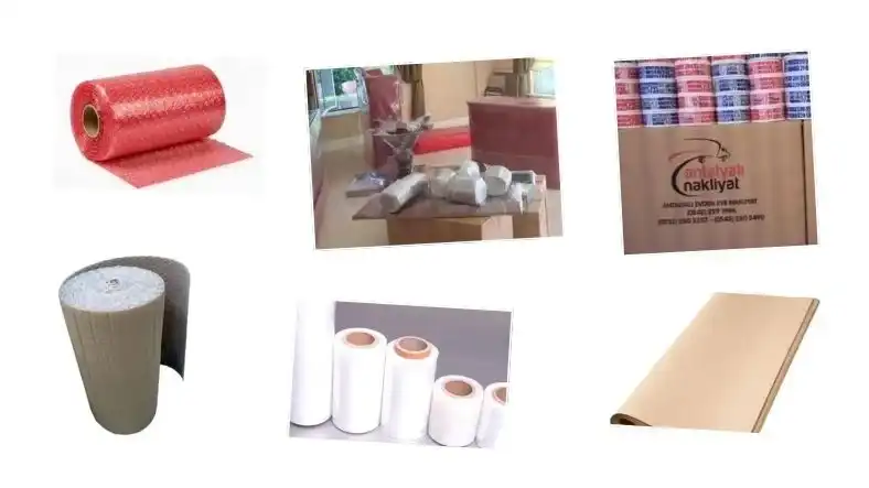 Taşınma sürecinde paketleme için kullanılacak malzemeler